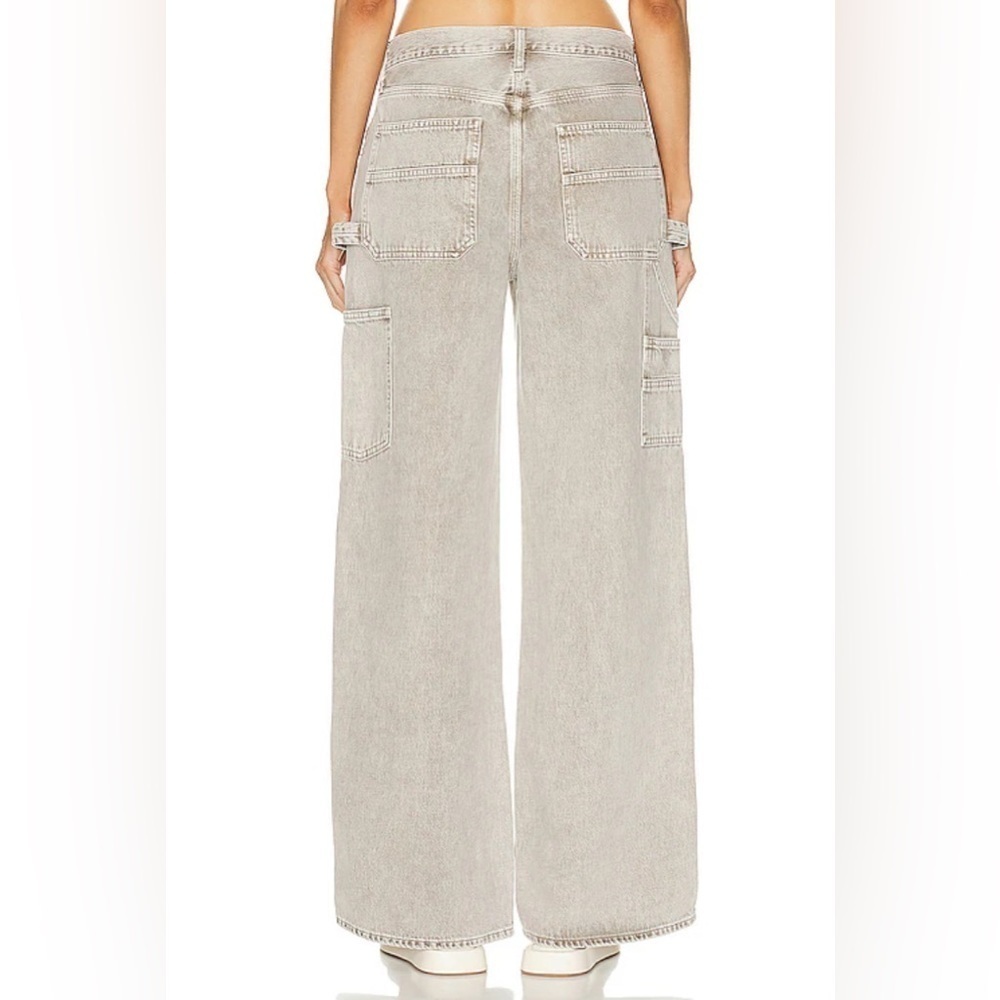 AGOLDE Magda Carpenter Jean in Drab - Picture 2 of 11